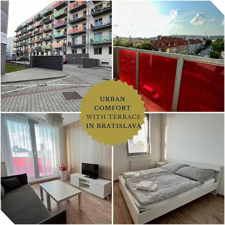Apartment Air Conditioned 2 With Terrace, Prievozska Street