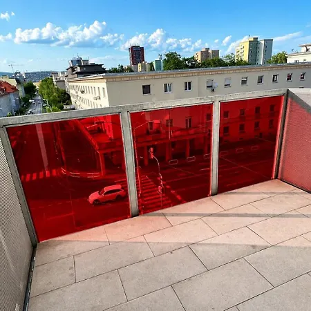 Air Conditioned 2 With Terrace, Prievozska Street Apartment *